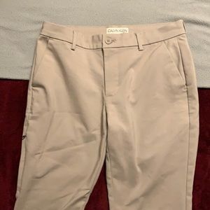 Calvin Klein Straight Khaki Pants